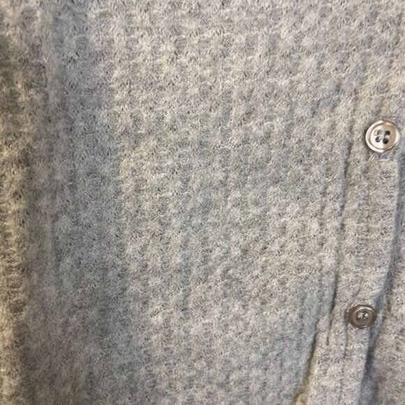 SOCIALITE Women's Long Sleeve V‎ Neck Skivvy Ribbed Button Knit Cardigan sweater - Picture 5 of 5